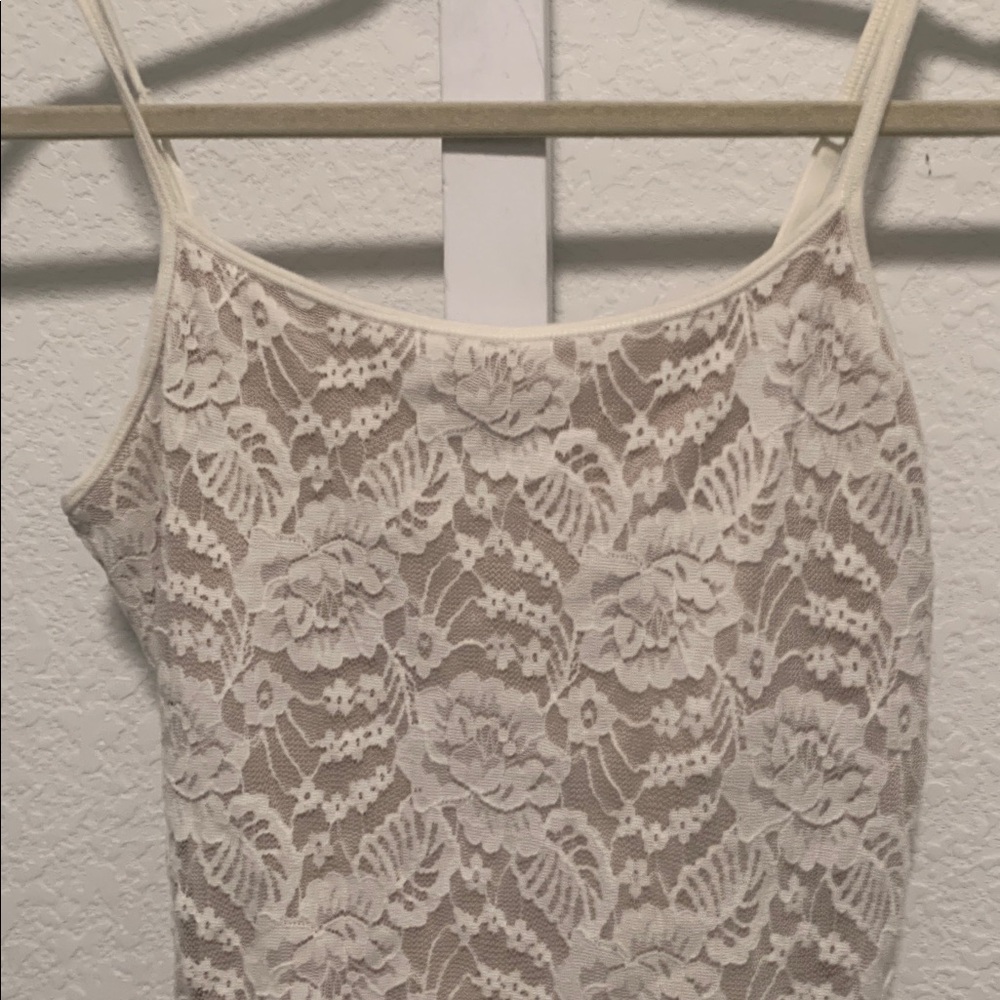 New with Tags Express Best Loved Bra Cami Stretch Lace Tank Top Size Medium - Picture 2 of 7